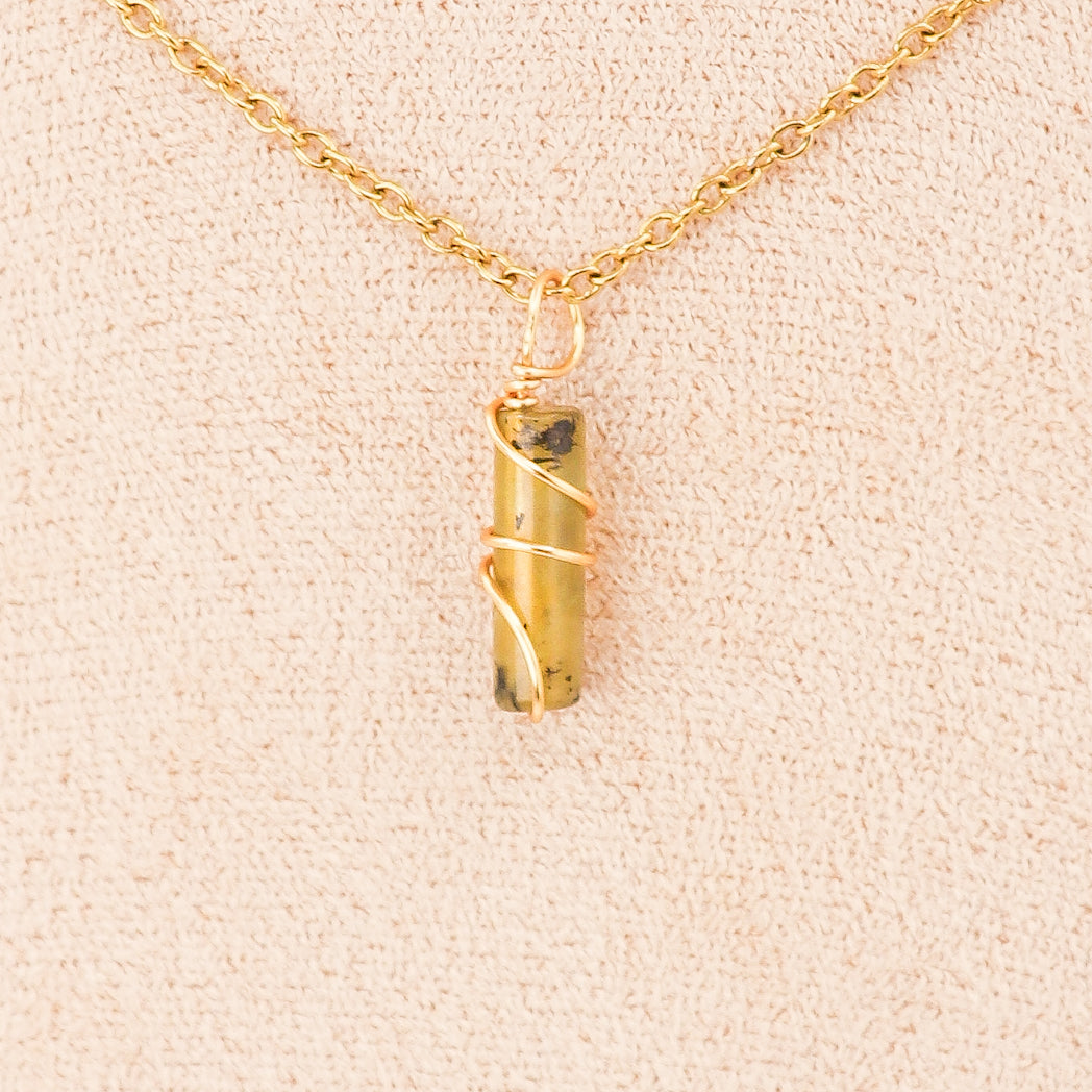 Pendant | Mini Jade Pillars "Plum Blossoms