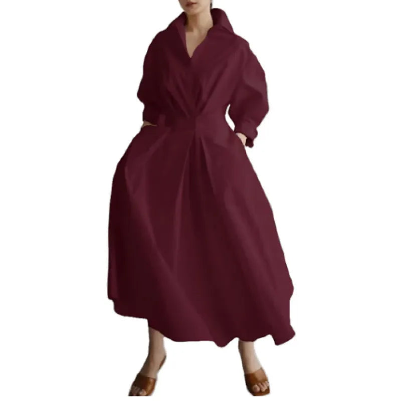 Robe Pois Fluide – Élégance Intemporelle