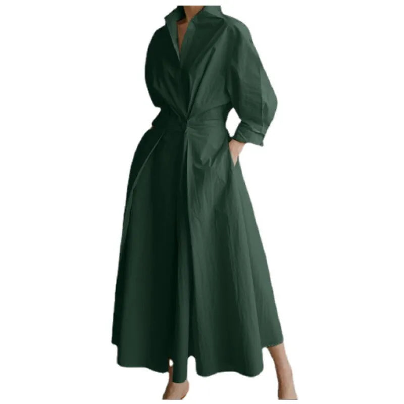 Robe Pois Fluide – Élégance Intemporelle