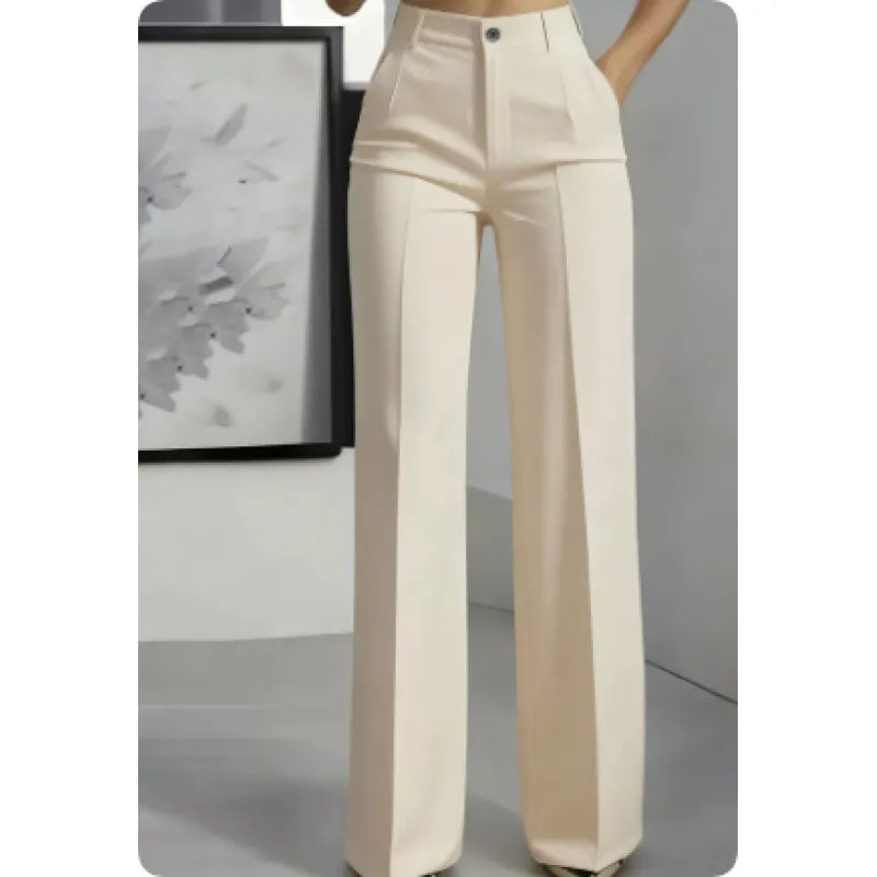 Pantalon Large Taille Haute