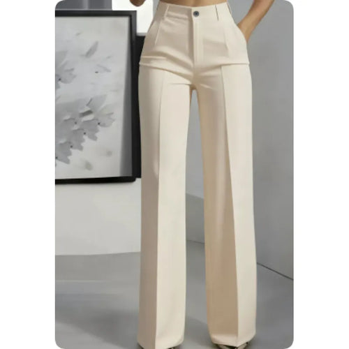 Pantalon Large Taille Haute