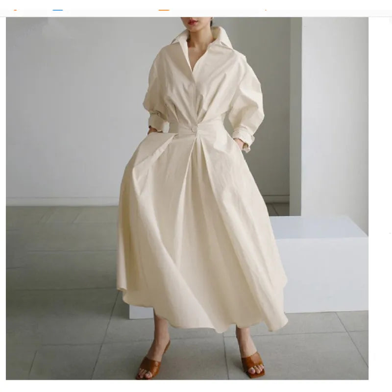 Robe Pois Fluide – Élégance Intemporelle