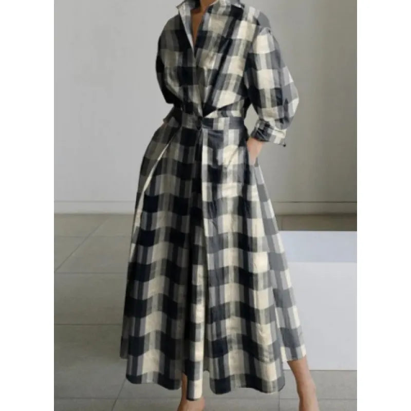 Robe Pois Fluide – Élégance Intemporelle